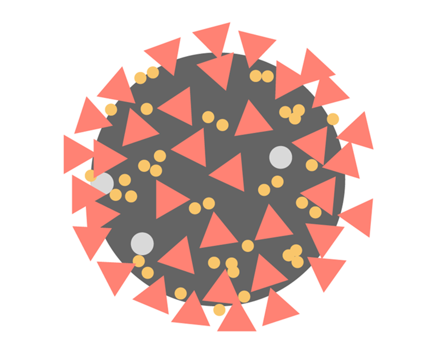 illustrasjon koronavirus