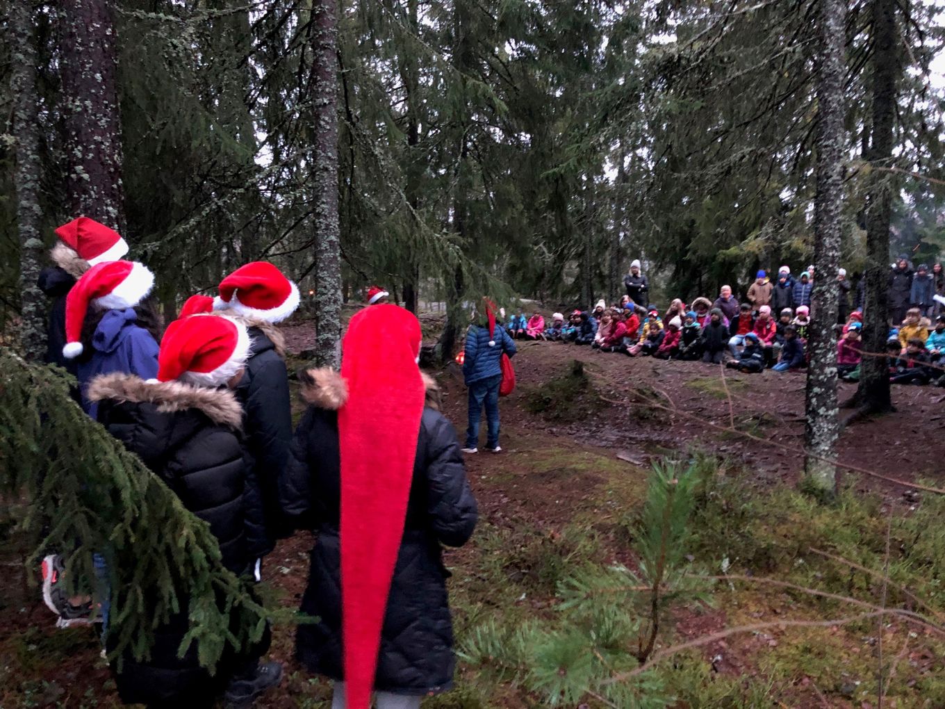 Snekker Andersen og julenissen i skogen Snekker Andersen og julenissen i skogen