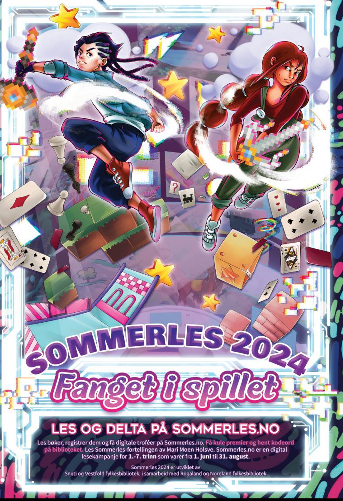 En plakat av et videospill